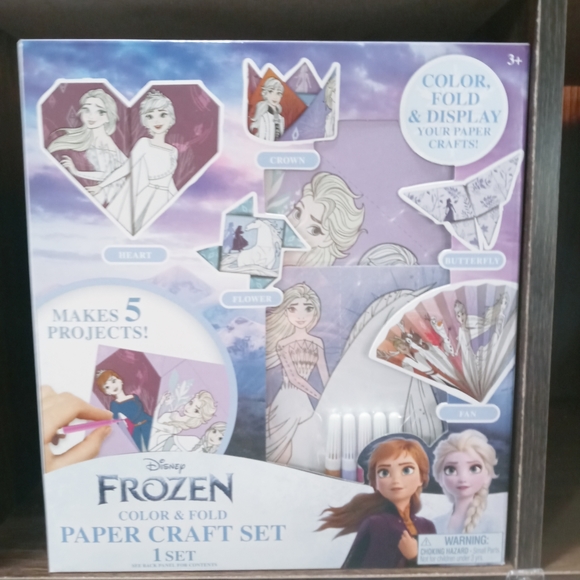 Disney frozen craft set with lip gloss - Picture 5 of 6